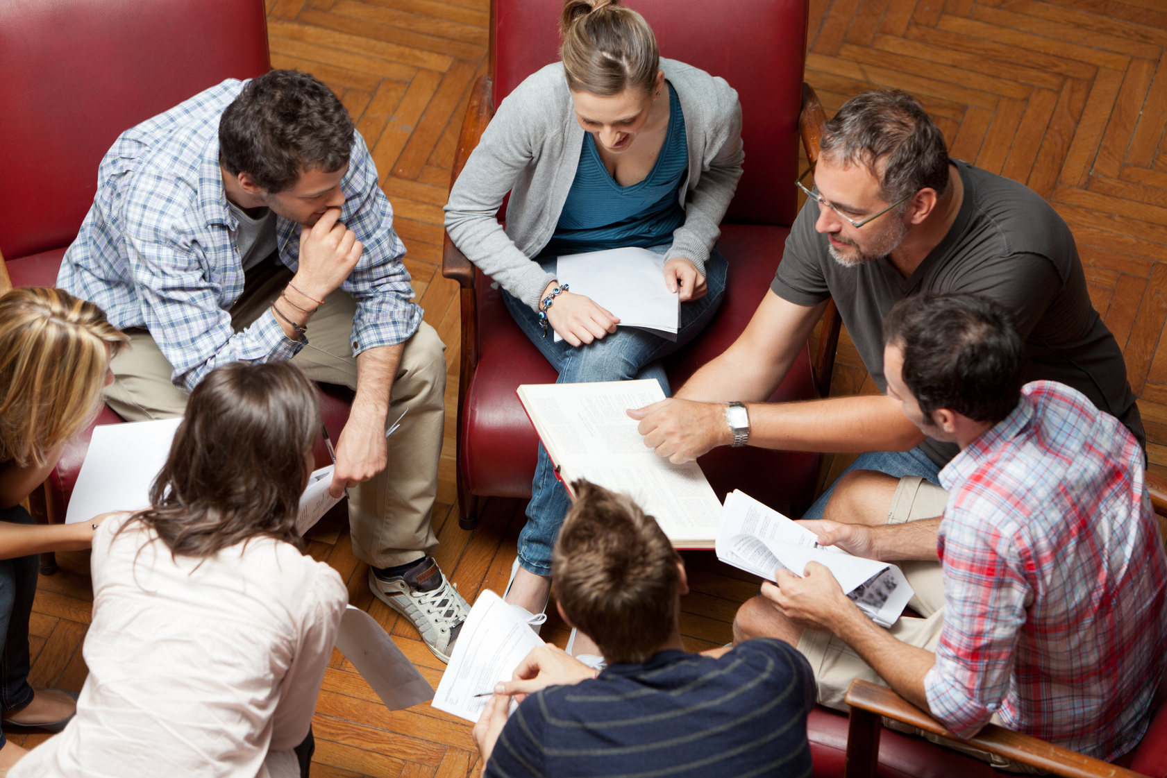 Teacher teaching